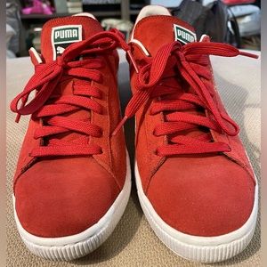 Puma Suede Classic Red Size 11.5